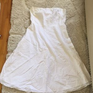 JCREW strapless dress